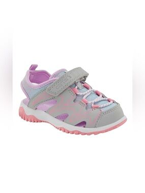 5/$25 Size 4 Gray and Pink Sandals
